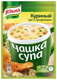 Knorr Чашка супа Куриный суп с сухариками