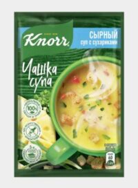 Knorr Чашка супа Сырный суп с сухариками