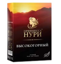 ЧАЙ Принцесса НУРИ Высокогорный лист.черн.100гр*16