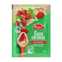 КАША ОВСЯНАЯ С ЗЕМЛЯНИКОЙ