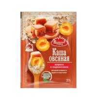 КАША ОВСЯНАЯ С КУРАГОЙ И КАРАМЕЛЬКОЙ