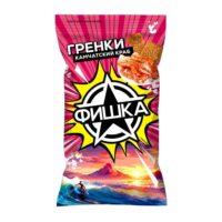 ГРЕНКИ ФИШКА СО ВКУСОМ КАМЧАТСКОГО КРАБА 120ГР