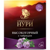 ЧАЙ ПРИНЦЕССА НУРИ ВЫСОКОГОРНЫЙ С ЧАБРЕЦОМ ПАК.ЧЕРН.С ДОБ.1