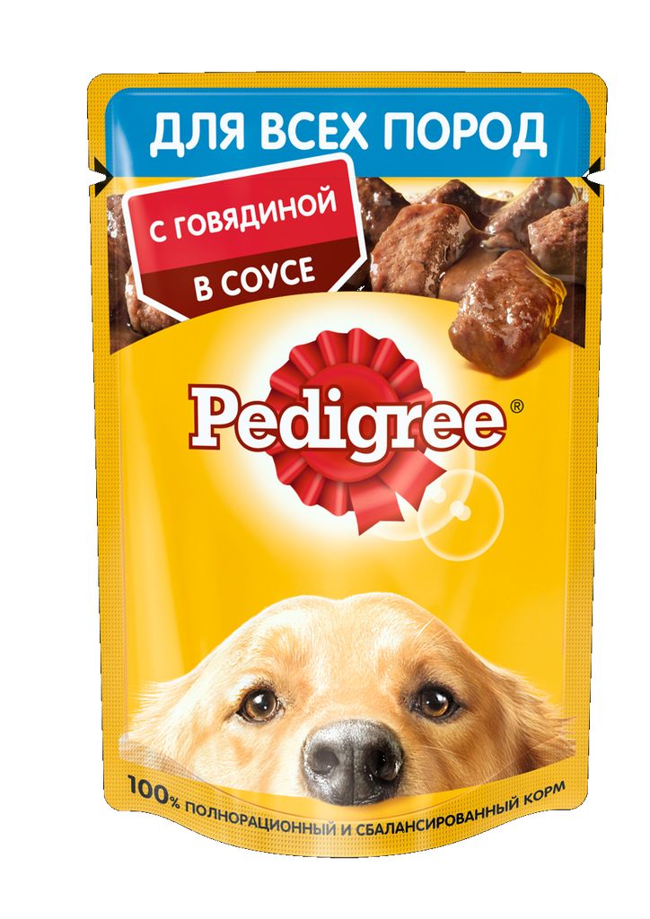 Влажный корм PEDIGREE для взрослых собак всех пород