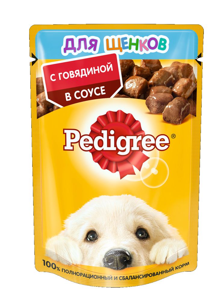 Влажный корм PEDIGREE для щенков всех пород