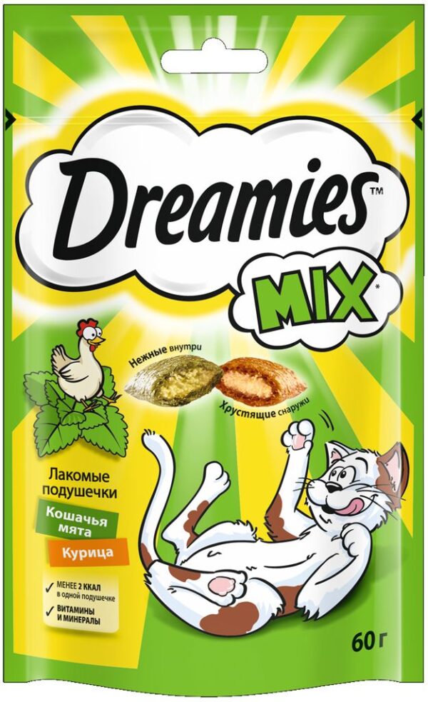 Лакомство Dreamies MIX для взрослых кошек