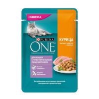 PURINA ONE Д/КОШ ЧУВСТВ.ПИЩЕВ КУРИЦА