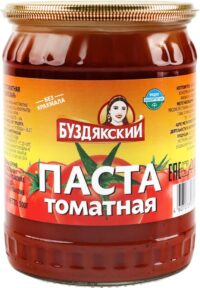 ПАСТА ТОМАТНАЯ 500ГР СКО*(ГОСТ)8 (БУЗДЯК)