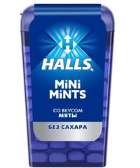 HALLS MINI MINTS СО ВКУСОМ МЯТЫ 12X12X12