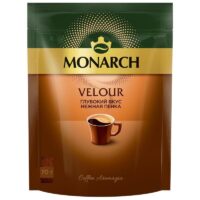 MONARCH VELOUR КОФЕ РАСТВОРИМЫЙ ПОРОШКООБРАЗНЫЙ ПАКЕТ 70Г*12