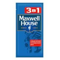 MAXWELL НOUSE НАПИТОК КОФЕЙНЫЙ РАСТВОРИМЫЙ 3 В 1 14Г (12*12)