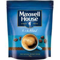 MAXWELL HOUSE КОФЕ НАТУРАЛЬНЫЙ РАСТВОРИМЫЙ СУБЛИМИРОВАННЫЙ ПАКЕТ 15X95Г