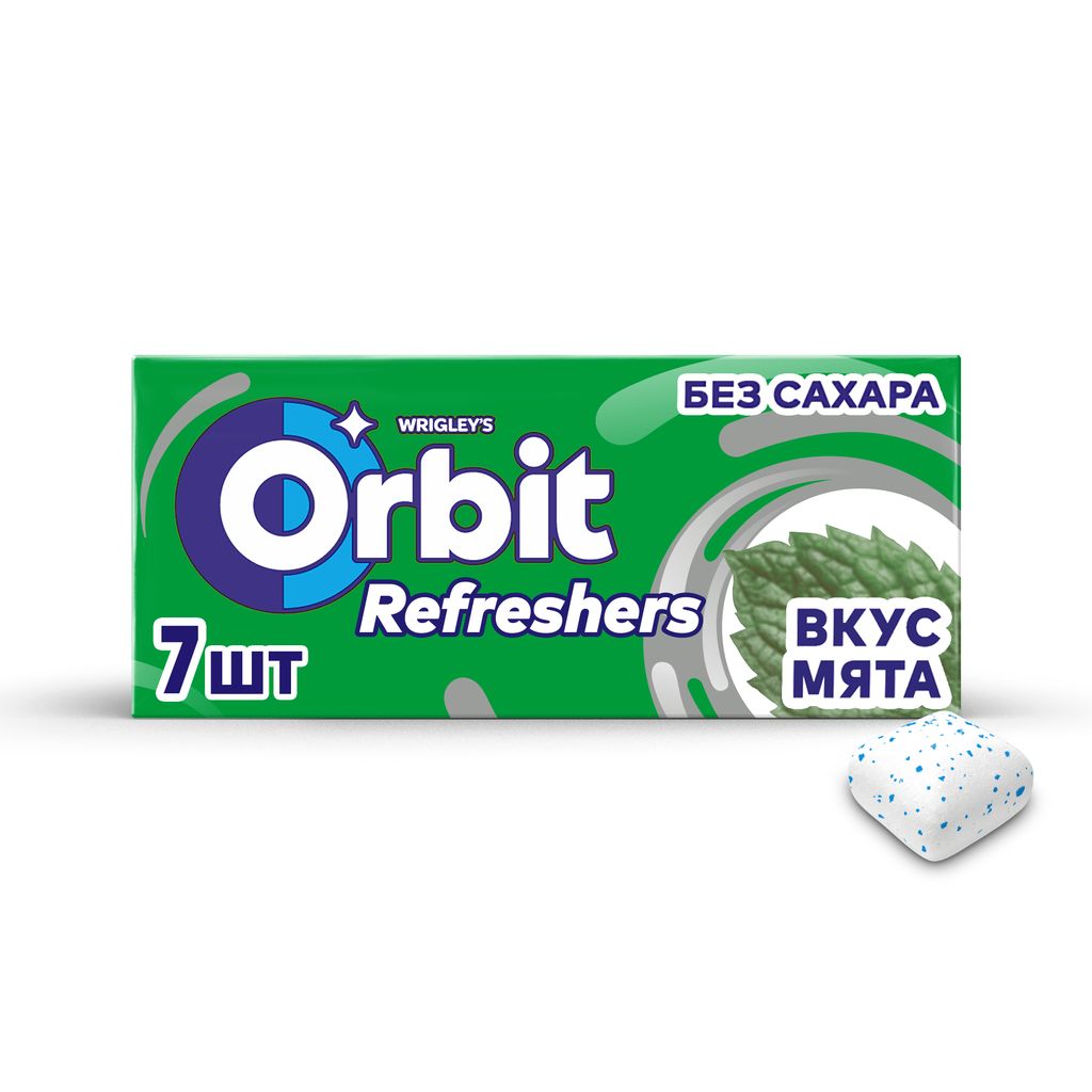 Орбит  REFRESHERS  мята 16гр.