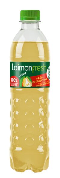 НАПИТОК БЕЗАЛКОГОЛЬНЫЙ СРЕДНЕГАЗИРОВАННЫЙ ЛАЙМОН ФРЭШ ГРУША (LAIMON FRESH PEAR)" 0