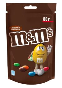 Драже M&M's c молочным шоколадом 80гр.