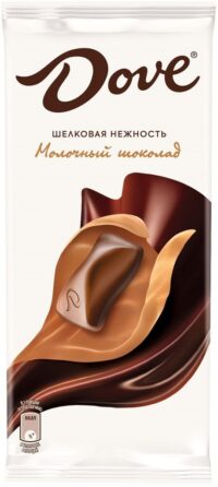 Молочный шоколад  Dove  90гр.