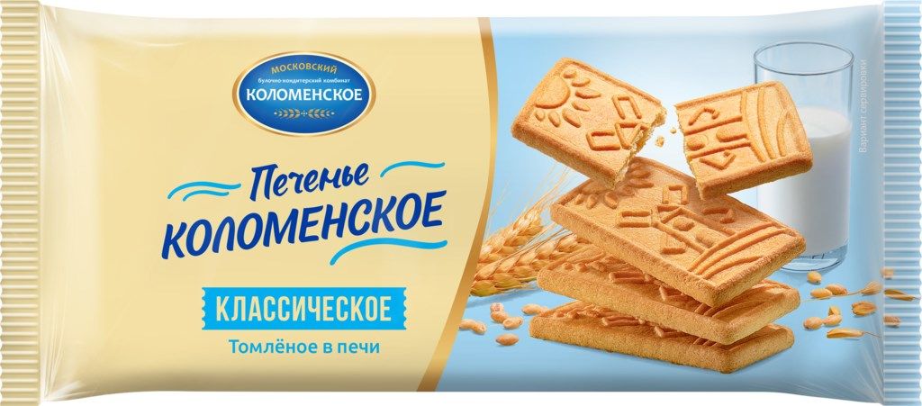 ПЕЧЕНЬЕ КОЛОМЕНСКОЕ КЛАССИЧЕСКОЕ 120ГР