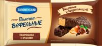 ПАЛОЧКИ ВАФЕЛЬНЫЕ ГЛАЗ. С ОРЕШКАМИ КОЛОМЕНСКИЕ 140ГР