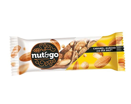 БАТОНЧИК NUT AND GO МИНДАЛЬНЫЙ 34Г КДВ (ВК313)